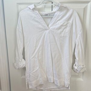 Crown & Ivy Linen Blouse